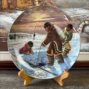 Vtg Kaiser Nori Peter The Hunters Reward Decorative Plate